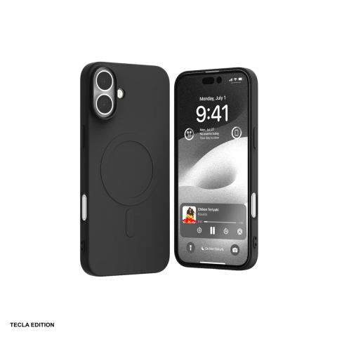Huse si protectii pentru iPhone 16 Plus - Husa Mercury Semi-Silicone pentru Apple iPhone 16 Plus, Carcasa magnetica, Negru