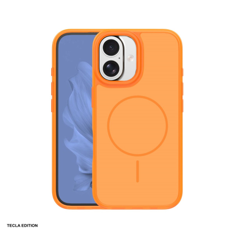 Huse si protectii pentru iPhone 16 - Husa pentru Apple iPhone 16, Carcasa magnetica, Portocaliu