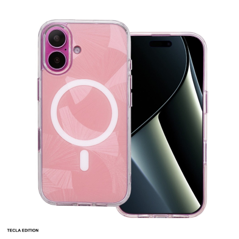 Huse si protectii pentru iPhone 16 - Husa pentru Apple iPhone 16, Carcasa magnetica, Roz
