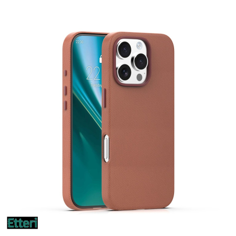 Huse si protectii pentru iPhone 16 Pro - Husa pentru Apple iPhone 16 Pro, Carcasa magnetica, Maro