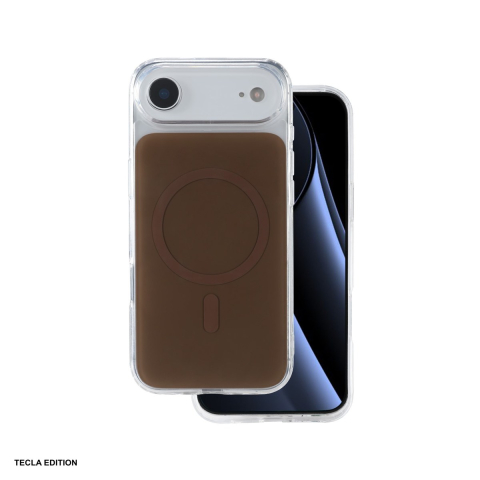 Huse si protectii pentru iPhone 17 Air - Husa pentru Apple iPhone 17 Air, Carcasa magnetica, Maro