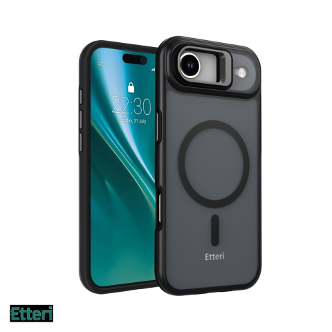 Huse si protectii pentru iPhone 17 Air - Husa pentru Apple iPhone 17 Air, Carcasa magnetica, Negru