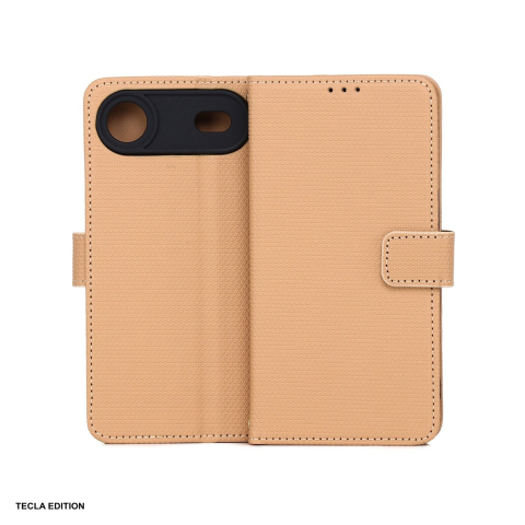 Huse si protectii pentru iPhone 17 Air - Husa pentru Apple iPhone 17 Air, tip carte, Maro