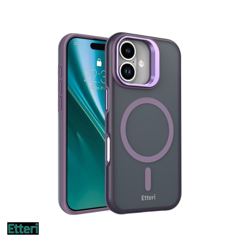 Huse si protectii pentru iPhone 17 - Husa pentru Apple iPhone 17, Carcasa magnetica, Mov