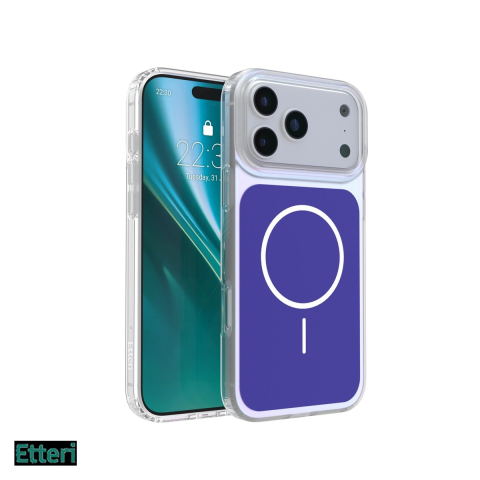 Huse si protectii pentru iPhone 17 Pro Max - Husa pentru Apple iPhone 17 Pro Max, Carcasa magnetica, Albastru