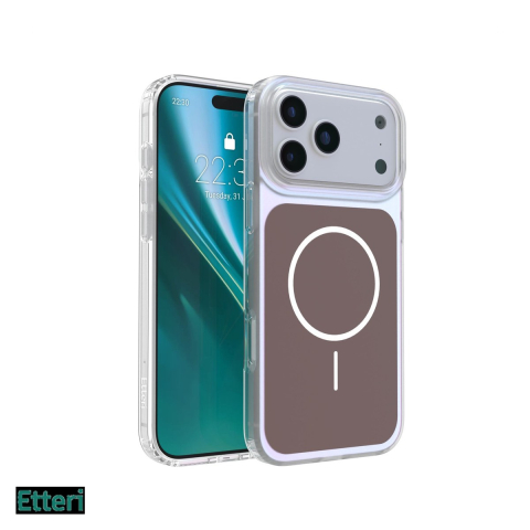 Huse si protectii pentru iPhone 17 Pro Max - Husa pentru Apple iPhone 17 Pro Max, Carcasa magnetica, Maro