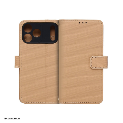 Huse si protectii pentru iPhone 17 Pro Max - Husa pentru Apple iPhone 17 Pro Max, tip carte, Maro