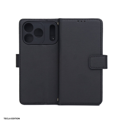 Huse si protectii pentru iPhone 17 Pro - Husa pentru Apple iPhone 17 Pro, tip carte, Negru