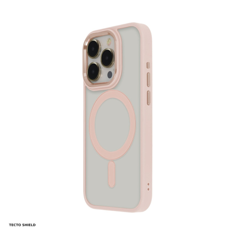 Huse si protectii pentru iPhone 15 Plus - Husa Satin Elegant Mag pentru Apple iPhone 15 Plus, Carcasa, Roz
