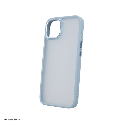 Huse si protectii pentru iPhone 15 Plus - Husa Satin Matt pentru Apple iPhone 15 Plus, Carcasa, Albastru