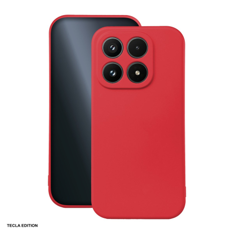 Huse si protectii smartphone - Husa Silicon pentru Xiaomi 17, Carcasa, Rosu