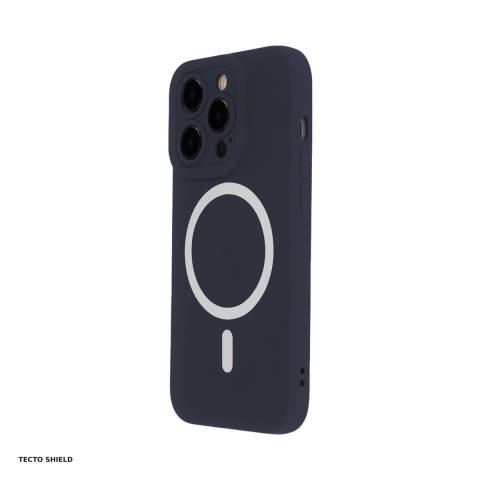 Huse si protectii pentru iPhone 15 Plus - Husa Silicon Soft Mag pentru Apple iPhone 15 Plus, Carcasa, Albastru