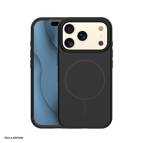 Huse si protectii pentru iPhone 18 Pro - Husa Silicone Thin Mag pentru Apple iPhone 17 Pro, iPhone 18 Pro, Carcasa magnetica, Negru