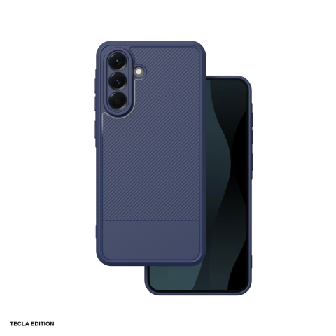 Huse si protectii pentru Samsung Galaxy A56 5G - Husa Simple Carbon pentru Samsung Galaxy A56 5G, Carcasa, Albastru