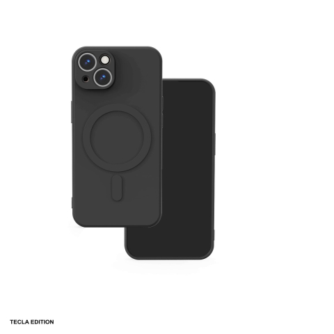 Huse si protectii pentru iPhone 13 - Husa Simple Color Mag pentru Apple iPhone 13, Carcasa magnetica, Negru