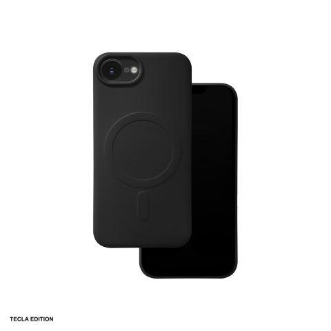 Huse si protectii pentru iPhone 16e - Husa Simple Color Mag pentru Apple iPhone 16e, iPhone 17e, Carcasa magnetica, Negru