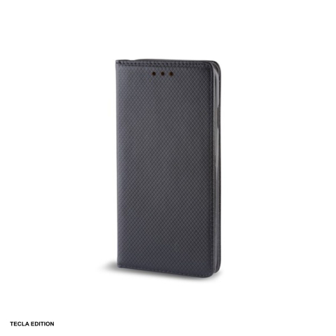 Huse si protectii smartphone - Husa Smart Magnet pentru Motorola Moto G85, tip carte cu inchidere magnetica, Negru