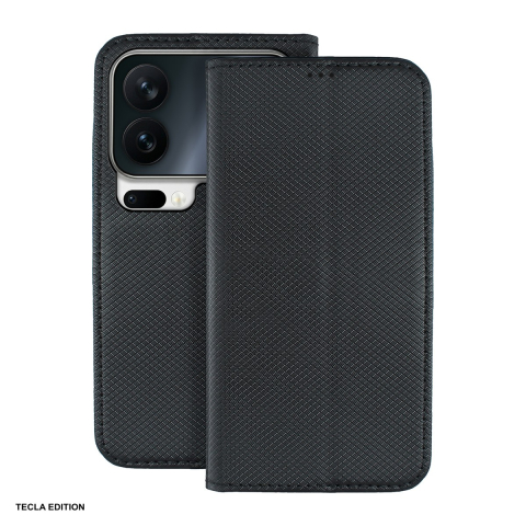 Huse si protectii pentru Xiaomi 17 Pro - Husa Smart Magnet pentru Xiaomi 17 Pro, tip carte, Negru