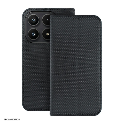 Huse si protectii pentru Xiaomi 17 - Husa Smart Magnet pentru Xiaomi 17, tip carte, Negru