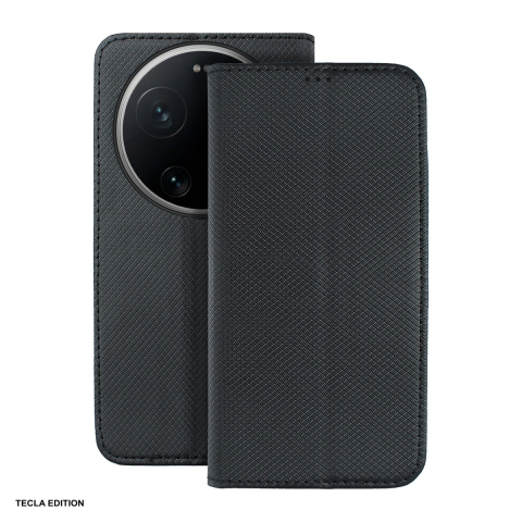 Huse si protectii pentru Xiaomi 17 Ultra - Husa Smart Magnet pentru Xiaomi 17 Ultra, tip carte, Negru