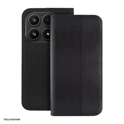 Huse si protectii smartphone - Husa Smart Magnetic pentru Xiaomi 17, tip carte cu inchidere magnetica, Negru
