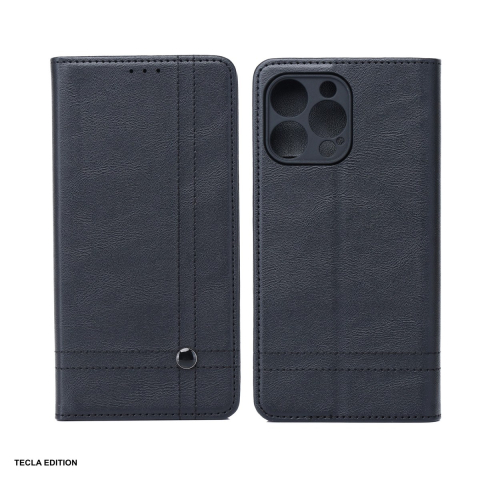 Huse si protectii pentru Xiaomi Redmi 15 5G - Husa Smart Seam pentru Xiaomi Redmi 15 5G, Redmi 15 4G EU, tip carte cu inchidere magnetica, Negru