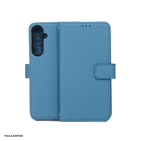 Huse si protectii smartphone - Husa Smart Triangle pentru Samsung Galaxy A16 5G, Galaxy A16 4G, Galaxy M16 5G, tip carte, Albastru