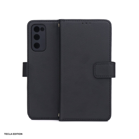 Huse si protectii pentru Samsung Galaxy S25 FE - Husa Smart Triangle pentru Samsung Galaxy S25 FE, tip carte, Negru