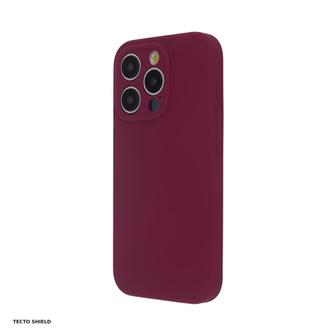 Huse si protectii pentru iPhone 12 - Husa Soft Touch Mag pentru Apple iPhone 12, Carcasa, Visiniu