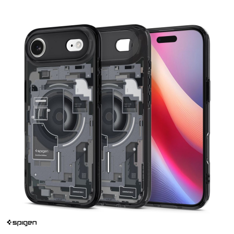 Huse si protectii pentru iPhone 17 Air - Husa Spigen Ultra Hybrid Mag Zero One pentru iPhone 17 Air, Carcasa magnetica, Negru