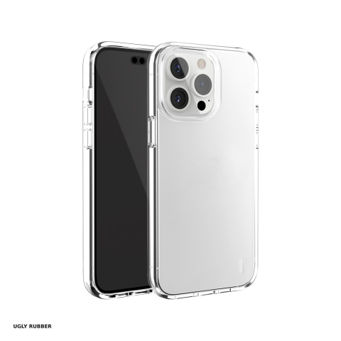 Huse si protectii pentru iPhone 13 Pro - Husa Ugly Rubber Pure pentru Apple iPhone 13 Pro, Carcasa, Transparent