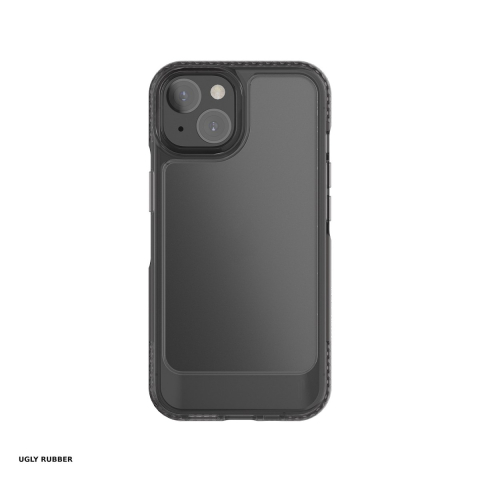 Huse si protectii pentru iPhone 15 Plus - Husa Ugly Rubber Umodel pentru Apple iPhone 15 Plus, Carcasa, Negru