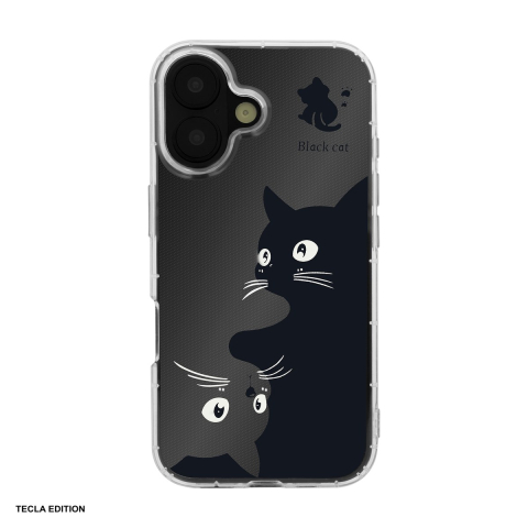 Huse si protectii pentru iPhone 15 Pro - Husa Ultra Trendy cat pentru iPhone 15 Pro, Carcasa, Transparent