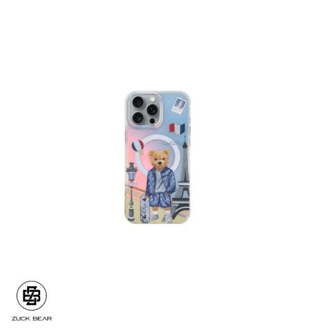 Huse si protectii pentru iPhone 16 Pro Max - Husa Zuck Bear Darnell Paris pentru iPhone 16 Pro Max, Carcasa