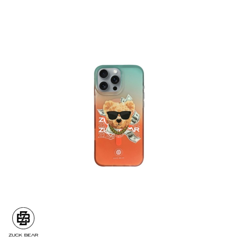 Huse si protectii pentru iPhone 16 - Husa Zuck Bear Harold pentru iPhone 16, Carcasa, Portocaliu