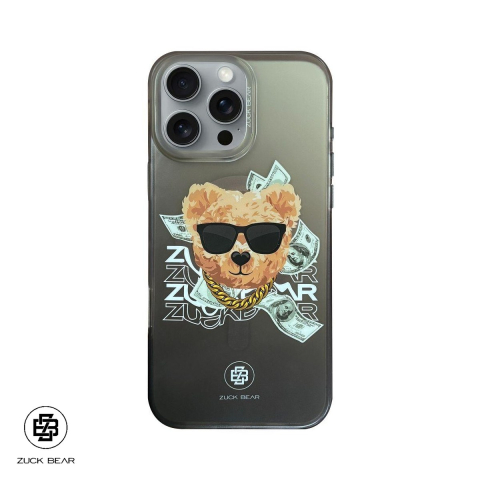 Huse si protectii pentru iPhone 16 Pro Max - Husa Zuck Bear Harold pentru iPhone 16 Pro Max, Carcasa, Negru