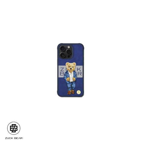 Huse si protectii pentru iPhone 16 - Husa Zuck Bear Paris Gentelman Suit pentru iPhone 16, Carcasa