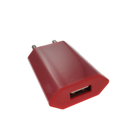 Încărcător de perete,adaptor de alimentare USB,1000 mA, rosu [4]