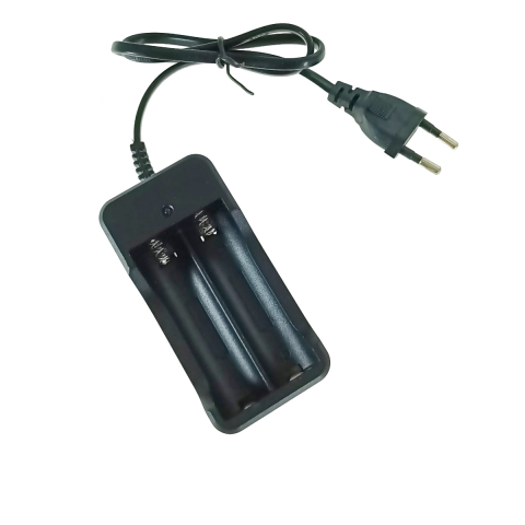 Incarcator baterii - Incarcator pentru 2 acumulatori tip AA-AAA, JXC-006, conectare la 220V, cablu de 57cm, negru