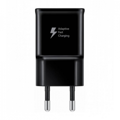 Incarcator rapid priza retea la 1 x USB, Samsung EP-TA20EBE Adaptive Fast Charging, 5V 2A, negru [2]