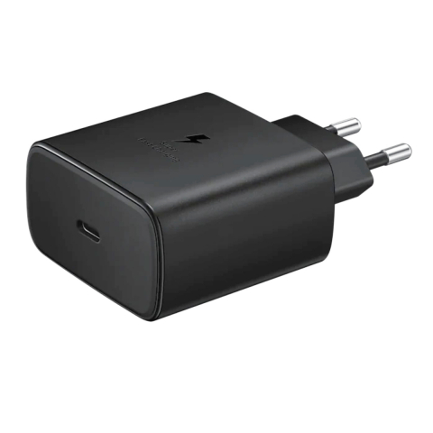 Incarcator priza retea - Incarcator Super Fast Travel Charger, 45W, USB-C, pentru Samsung, EP-TA845, negru