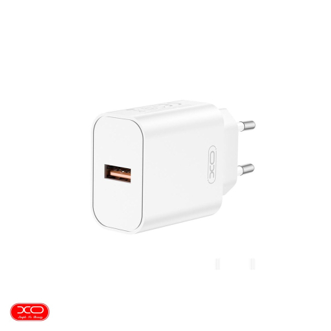 Incarcator priza retea - Incarcator XO CE33, QC 18 W, 1x USB, alb