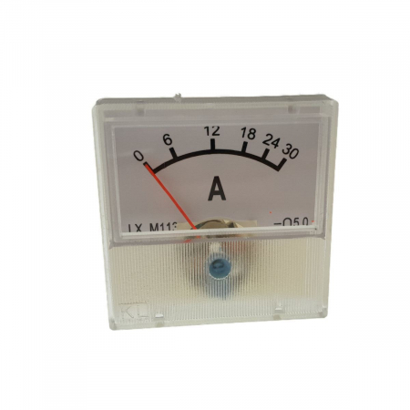 Masurare si testare a curentului electric - Indicator analogic,ampermetru,pentru curent,30A