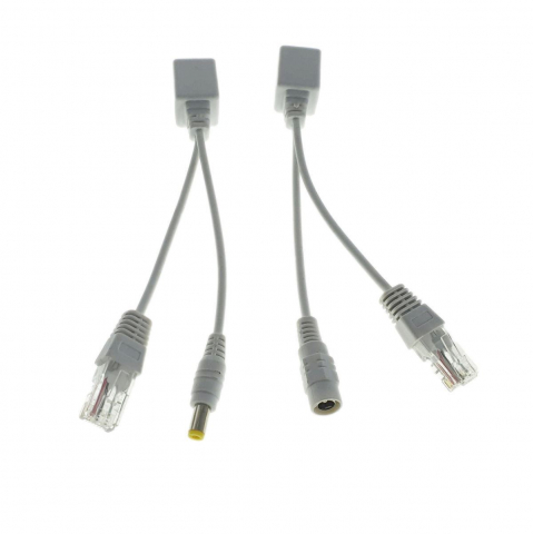 Kit UTP pasiv cu injector PoE, Lanberg 42148, energie si transfer de date, alb [5]
