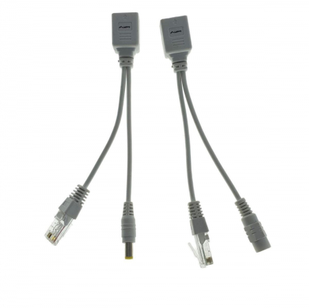 Kit UTP pasiv cu injector PoE, Lanberg 42148, energie si transfer de date, alb [3]