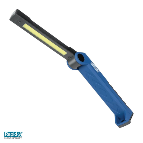 Proiectoare si lampi de lucru - Lampa de lucru LED Rapid The Mechanic 2 in 1 pliabila, 250 sau 500 lumeni si spot de 50 lumeni, magnet si carlig, IP20, 44x197x33 mm
