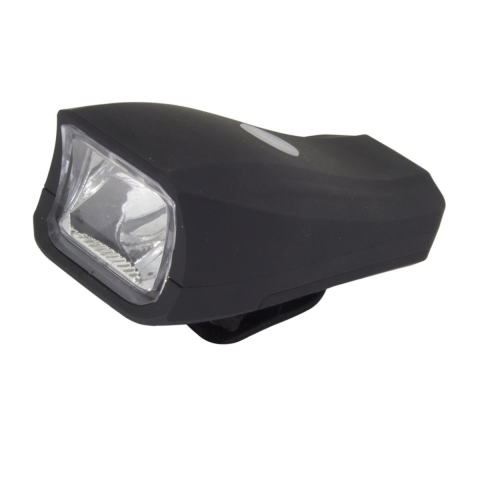 Accesorii ciclism - Lampa LED pentru fata bicicleta, Esperanza Cursa, 3 moduri iluminare, 180 lm lumina alba, alimentare 3 x AAA, neagra