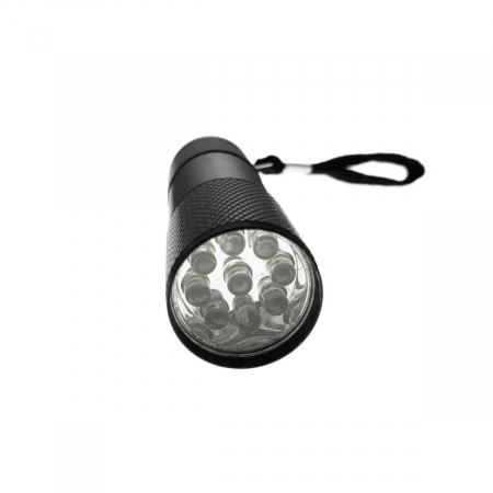 Lanterna cu 9 led-uri, Esperanza 91586 ALTAIR , corp aluminiu, lungime 90mm, 3xAAA , neagra [1]