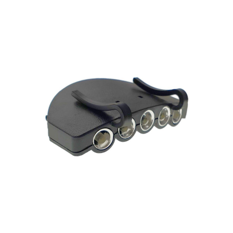 Lanterna mini LLSH01,multifunctionala,cu 5 Led-uri,neagra [4]