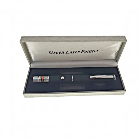 Laser pointer LPG-01,unda verde,putere 5mW,negru [3]
